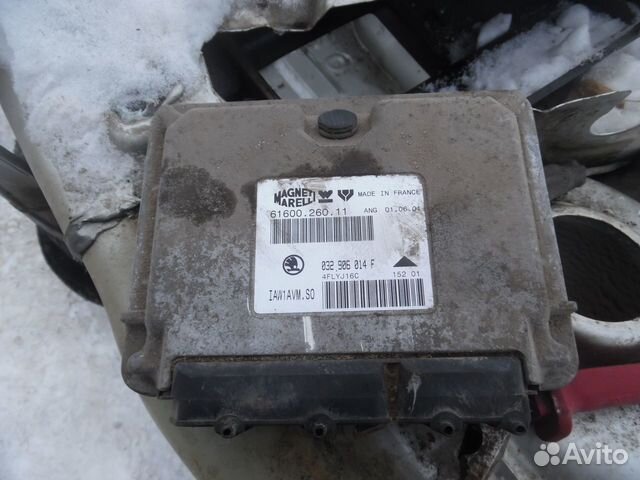 Блок управления двигателем октавия тур аее