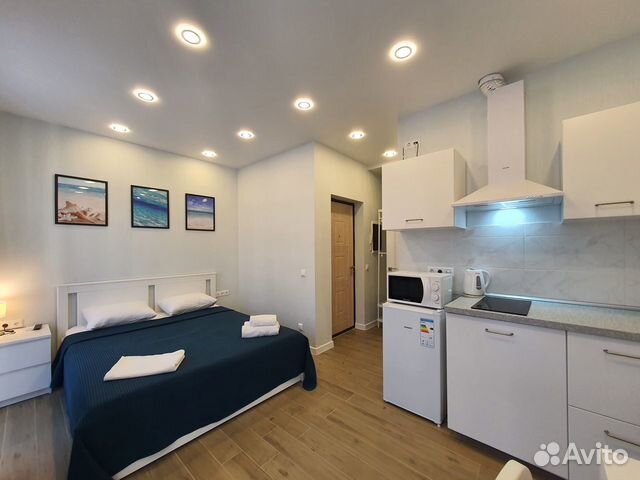 

Квартира-студия, 24 м², 2 кровати