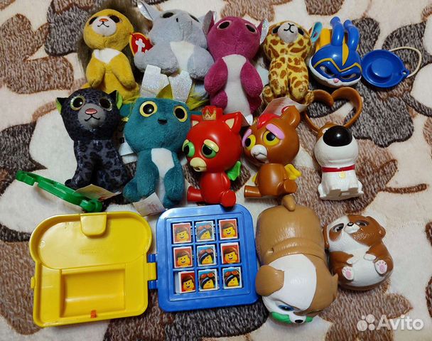 Игрушки macdonalds, burger king