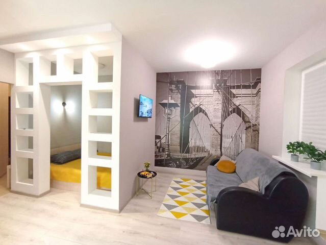 

Квартира-студия, 30 м², 2 кровати