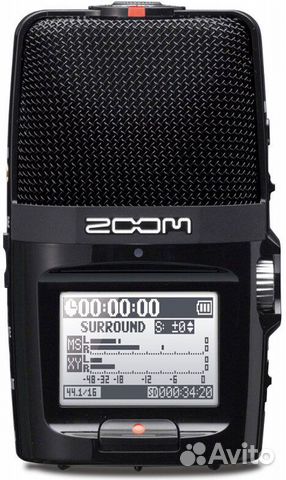 Рекордер Zoom H2n черный