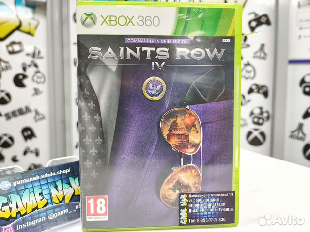 Saints Row 4 (IV) (Xbox 360) Б/У