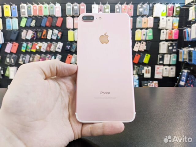 iphone 7 plus rose 256gb usado