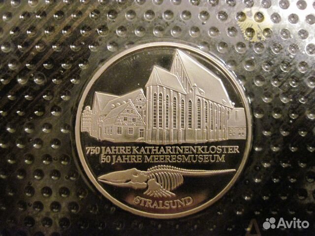 Серебряная монета 10 марок 2001год. фрг Серебряная монета 10 марок 2001год. фрг