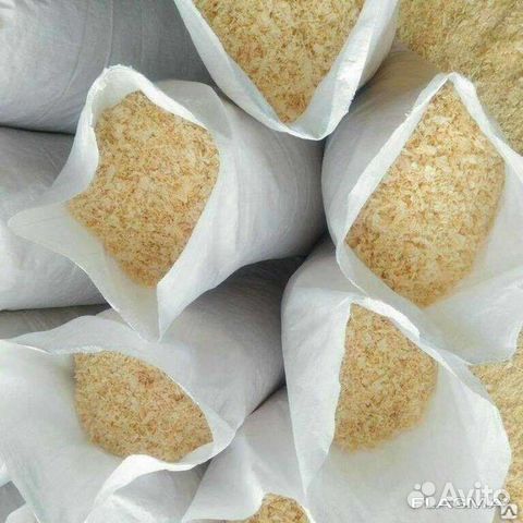 Опилки сухие,лиственница