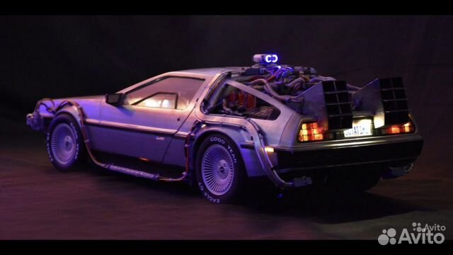 Проект Delorean 1:8 для печати на 3д принтере