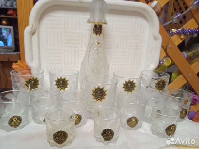 Набор посуды стекло