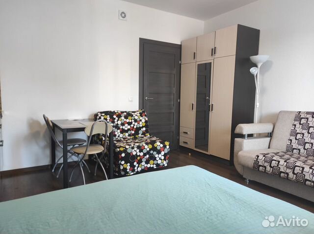 

Квартира-студия, 28 м², 3 кровати