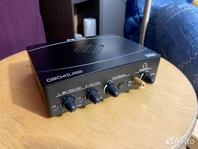 Звуковая карта e mu 0204 usb