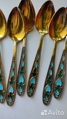Ложки серебро СССР 875 пробы