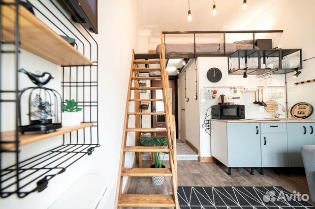 

Квартира-студия, 20 м², 2 кровати