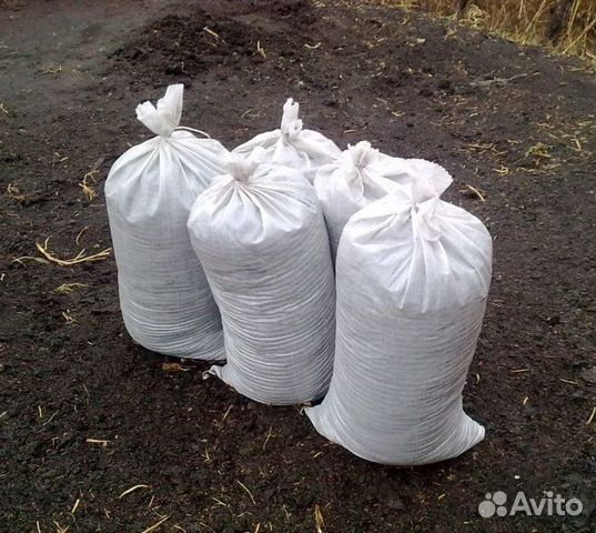 Навоз коровий в мешках