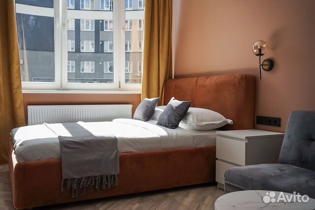 

Квартира-студия, 27 м², 2 кровати