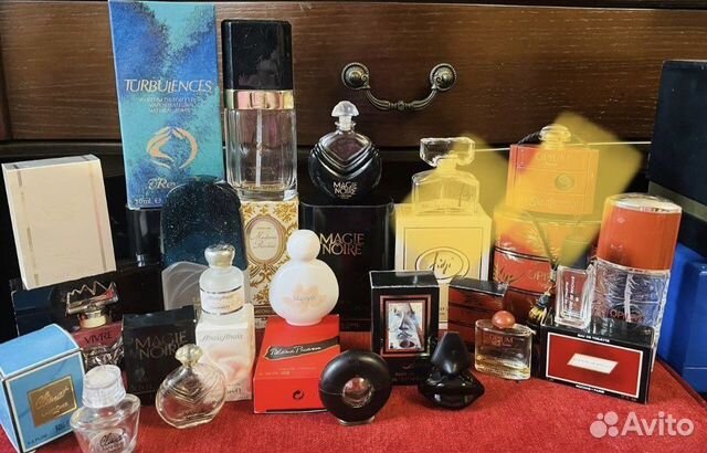 Флаконы и коробочки от духов винтаж