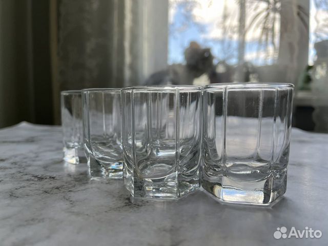 Рюмки стопки стеклянные