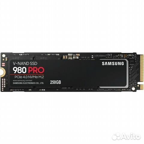 SSD накопитель Samsung 980 PRO NVMe M.2 250 гб