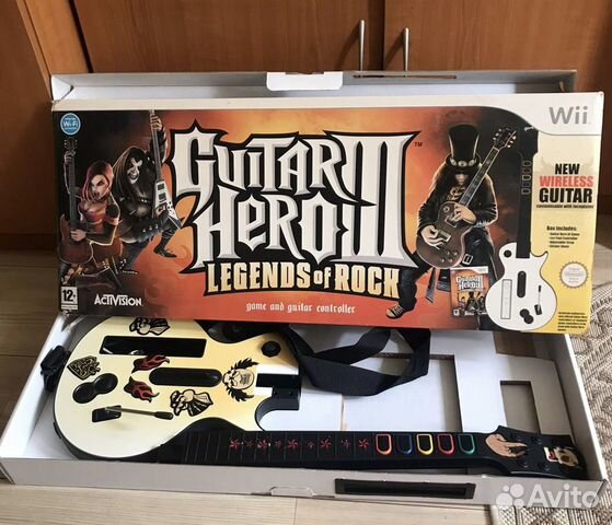 Guitar Hero Wii Гитара Купить