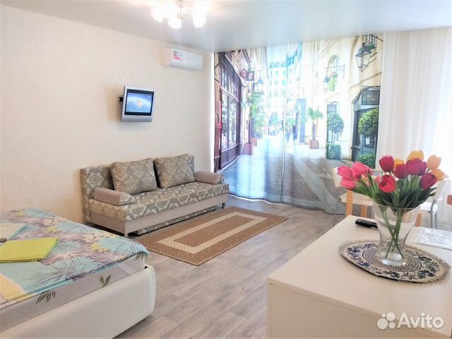 

Квартира-студия, 30 м², 2 кровати