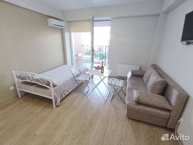 

Квартира-студия, 30 м², 2 кровати