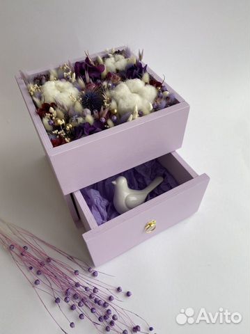 Коробочки с сухоцветами