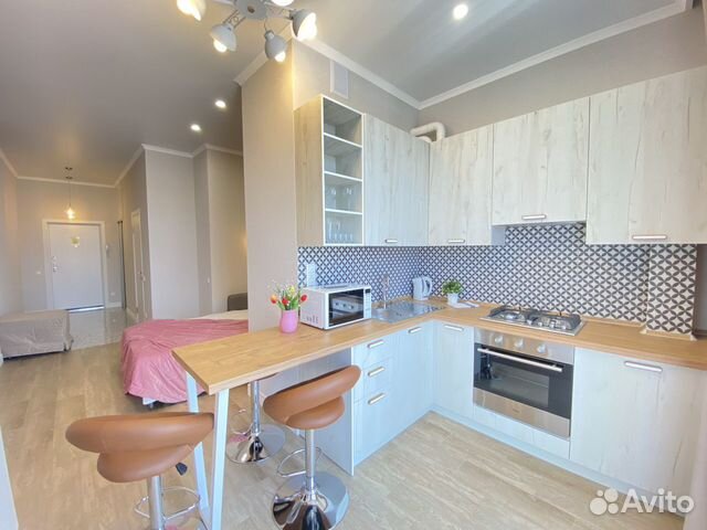 

Квартира-студия, 30 м², 2 кровати