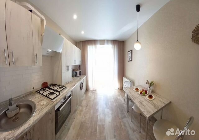 

1-к. квартира, 39 м², 2 кровати