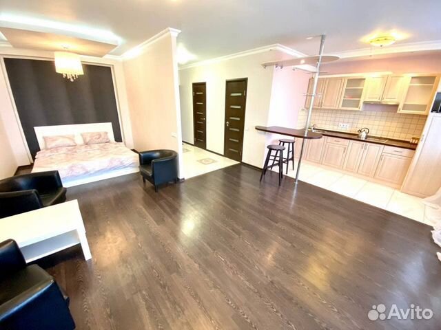 

Квартира-студия, 52 м², 1 кровать