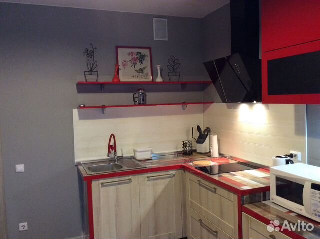 

1-к. квартира, 42 м², 4 кровати
