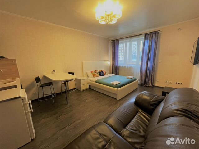 

Квартира-студия, 30 м², 1 кровать