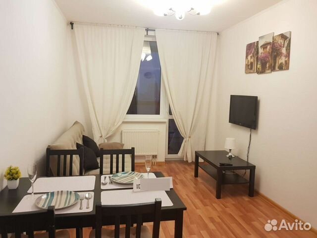 

2-к. квартира, 40 м², 2 кровати