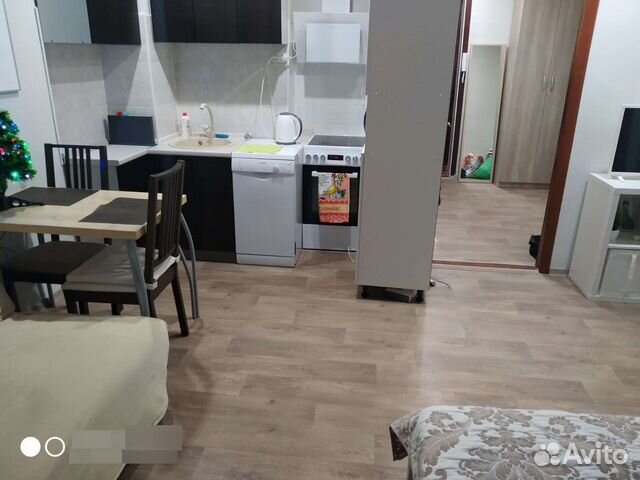 

Квартира-студия, 30 м², 2 кровати