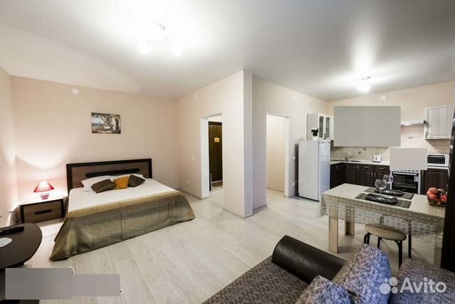 

Квартира-студия, 45 м², 2 кровати