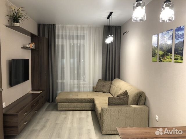

1-к. квартира, 41 м², 2 кровати