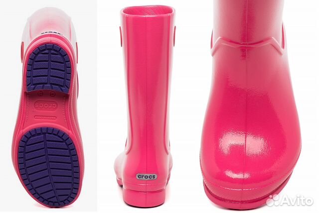 Сапоги Crocs Wellie Patent Rain 26 - 27 и 34 - 35 Сапоги Crocs Wellie Patent Rain 26 - 27 и 34 - 35