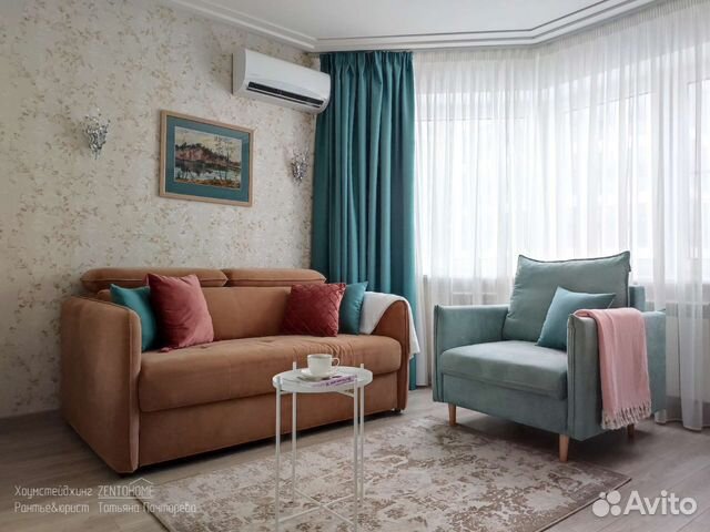 

1-к. квартира, 36 м², 2 кровати