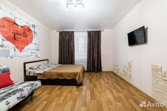 

1-к. квартира, 46,4 м², 3 кровати