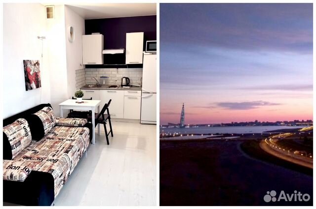 

Квартира-студия, 32 м², 2 кровати