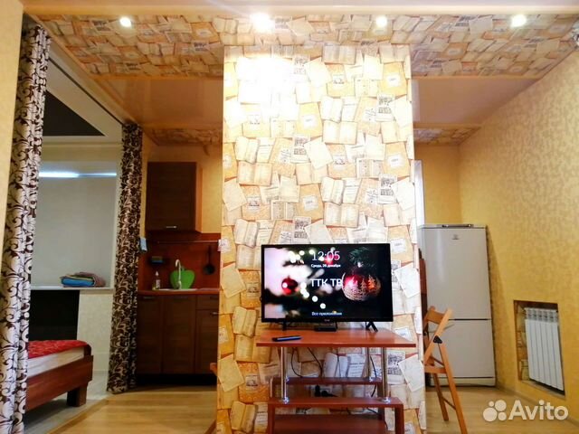 

Квартира-студия, 35 м², 2 кровати