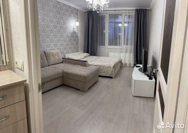 

1-к. квартира, 45 м², 2 кровати
