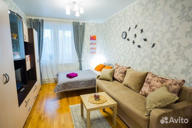 

Квартира-студия, 31 м², 2 кровати