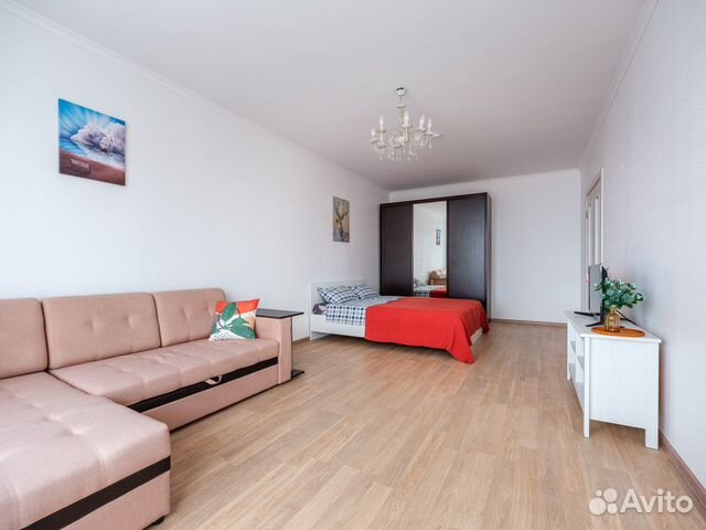 

1-к. квартира, 40 м², 2 кровати