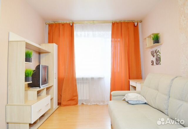 

1-к. квартира, 38 м², 2 кровати