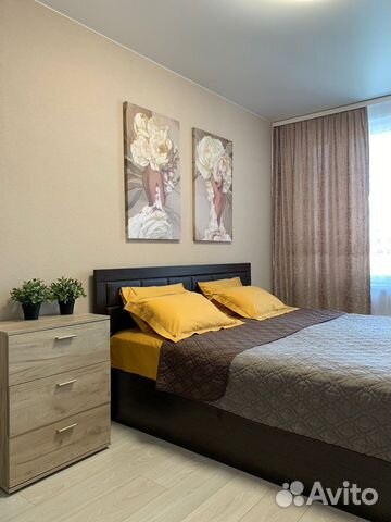 

2-к. квартира, 39 м², 2 кровати