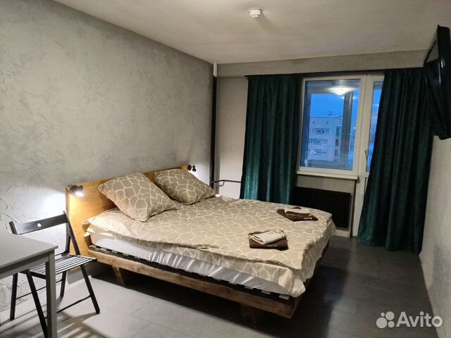 

Квартира-студия, 28 м², 1 кровать