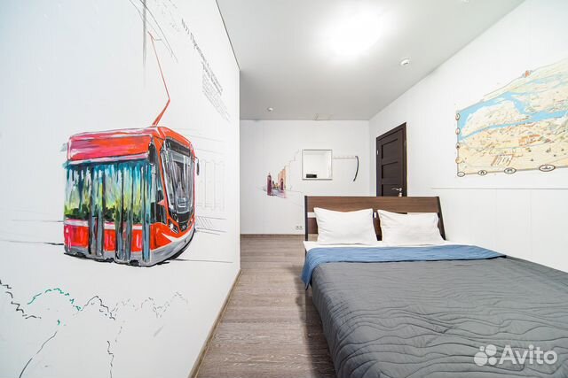 

Квартира-студия, 17 м², 2 кровати
