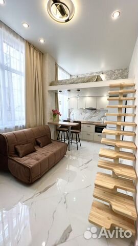 

Квартира-студия, 25 м², 2 кровати