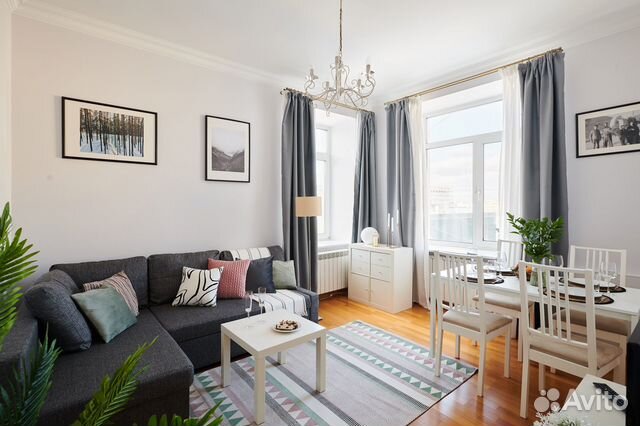 

2-к. квартира, 55 м², 2 кровати