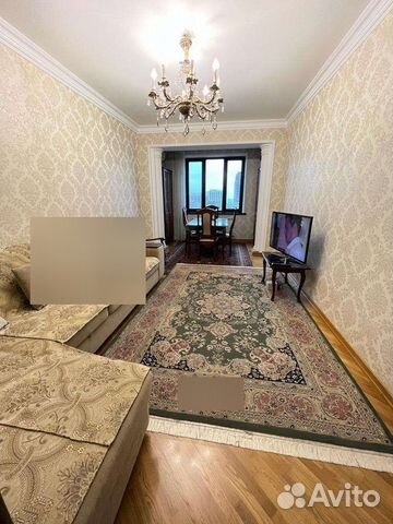 

3-к. квартира, 80 м², 2 кровати