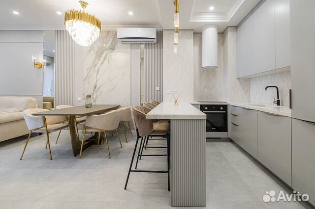 

1-к. квартира, 70 м², 2 кровати