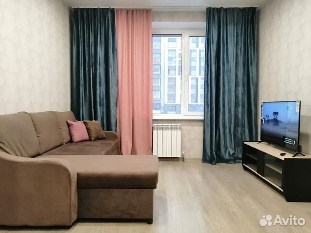 

1-к. квартира, 45 м², 2 кровати
